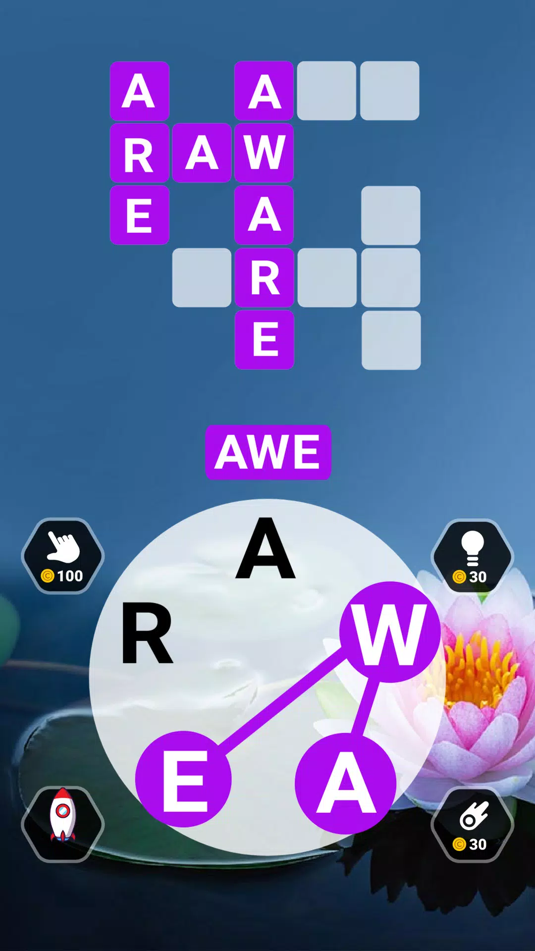 Word Galaxy Challenge Schermafbeelding 1