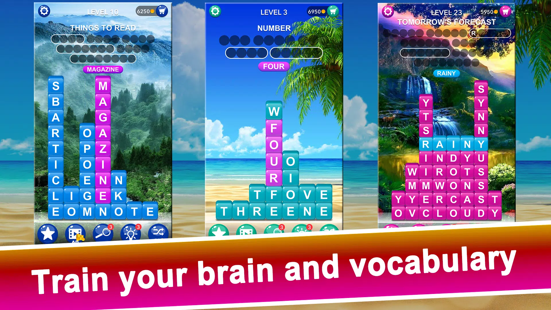 Word Tiles :Hidden Word Search应用截图第3张