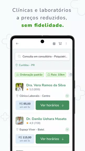 Medprev: Agende Médico e Exame Captura de tela 1