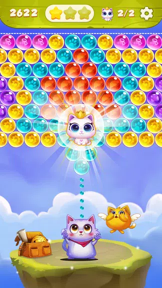 Bubble Cat Shooter Capture d'écran 0