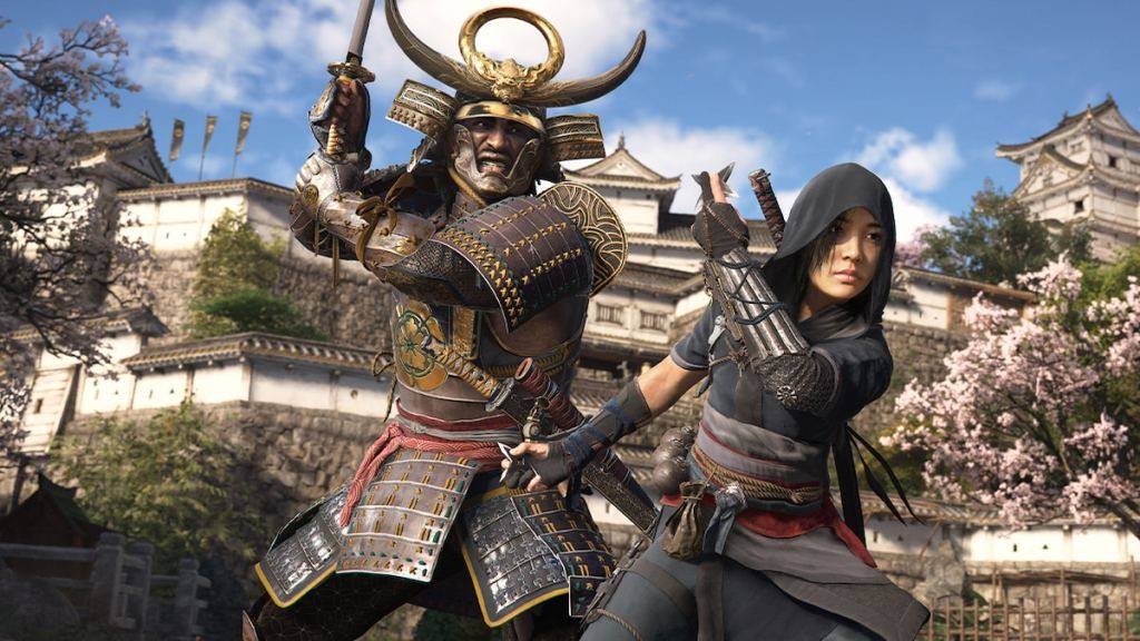 NAOE en Yasuke werken samen in Assassin's Creed Shadows, Image via Ubisoft