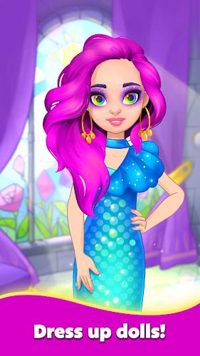 Dress Up Doll: Games for Girls ภาพหน้าจอ 0