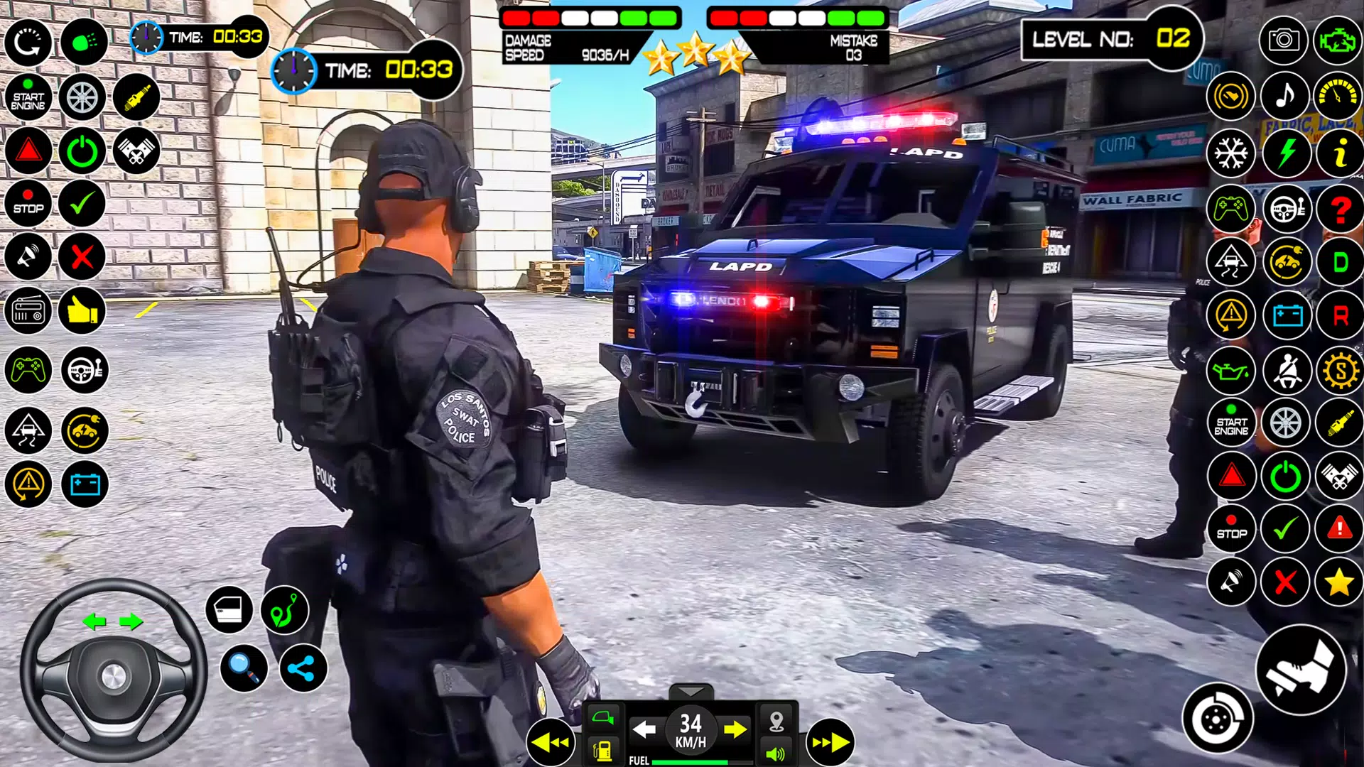 Car Chase Games: Police Games Capture d'écran 2