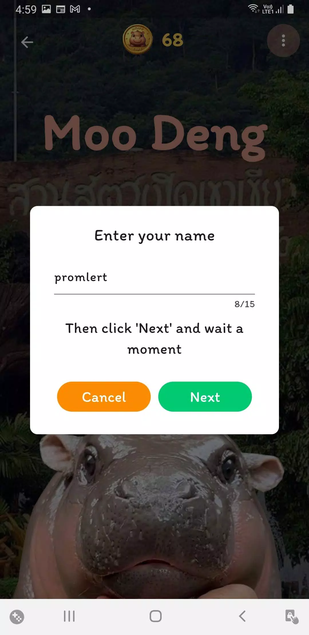 Moo Deng Скриншот 3