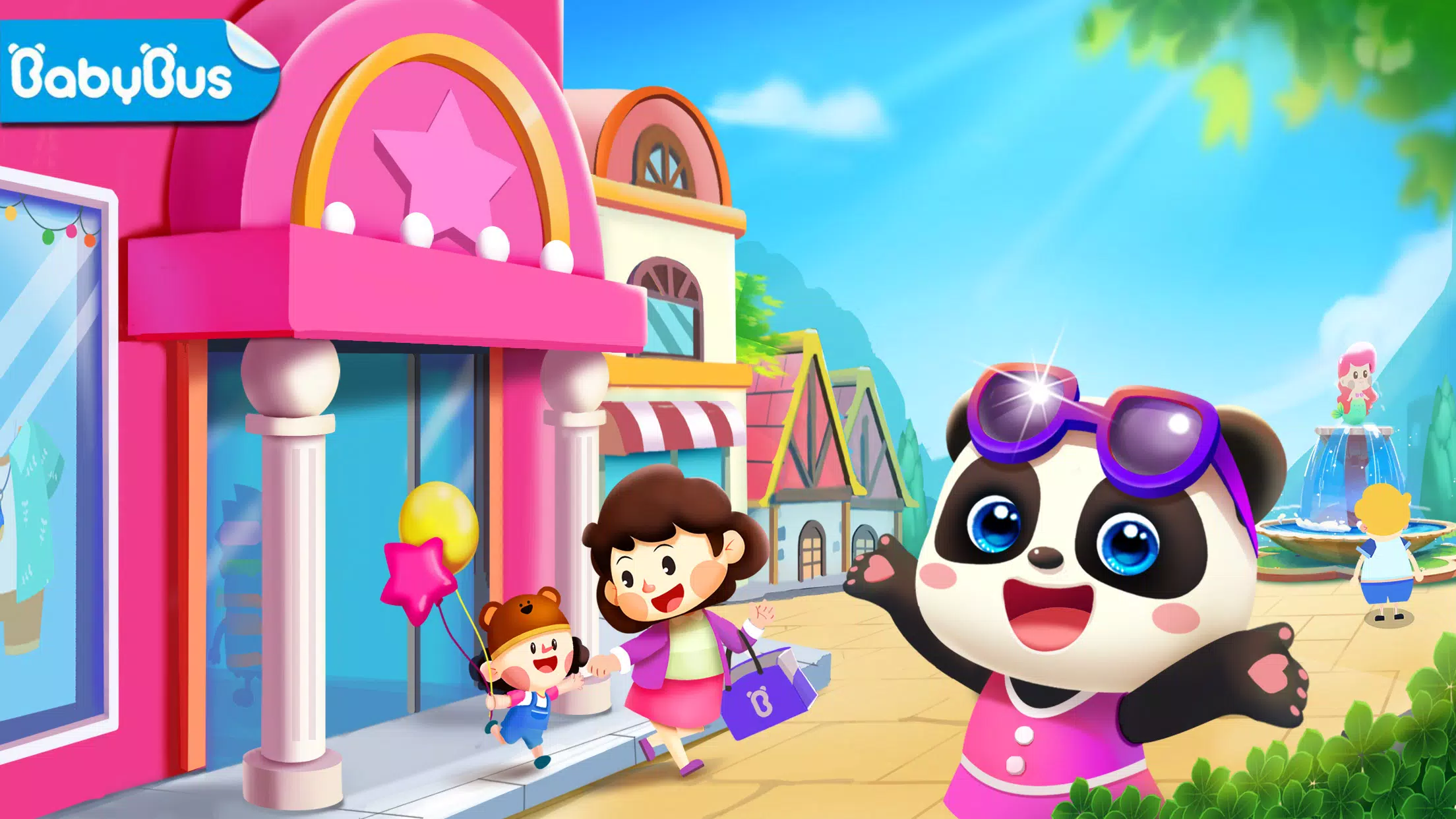 Little Panda’s Town: Mall Captura de pantalla 0