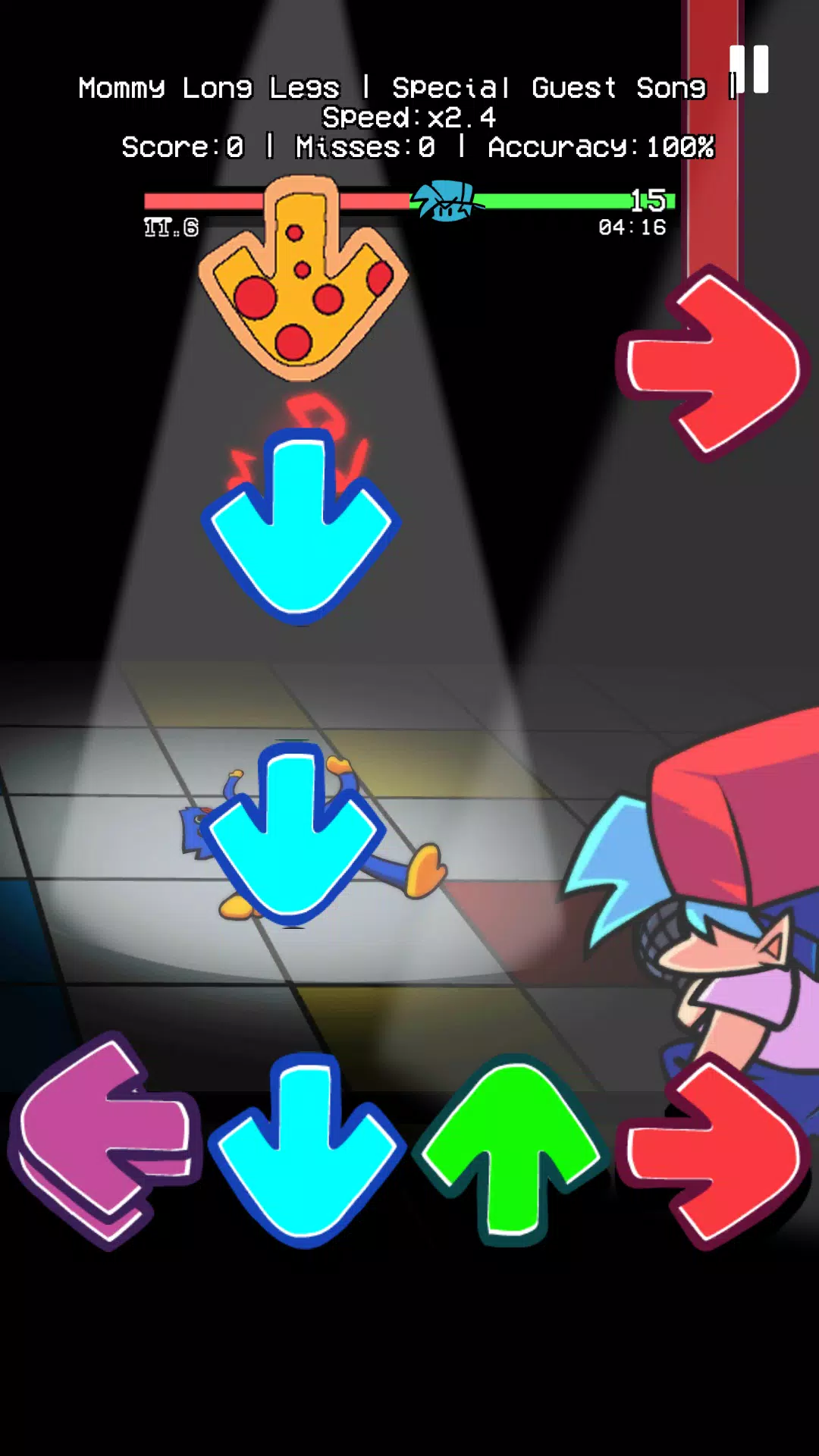 Runtime Music Fight Horror Toy Captura de tela 2