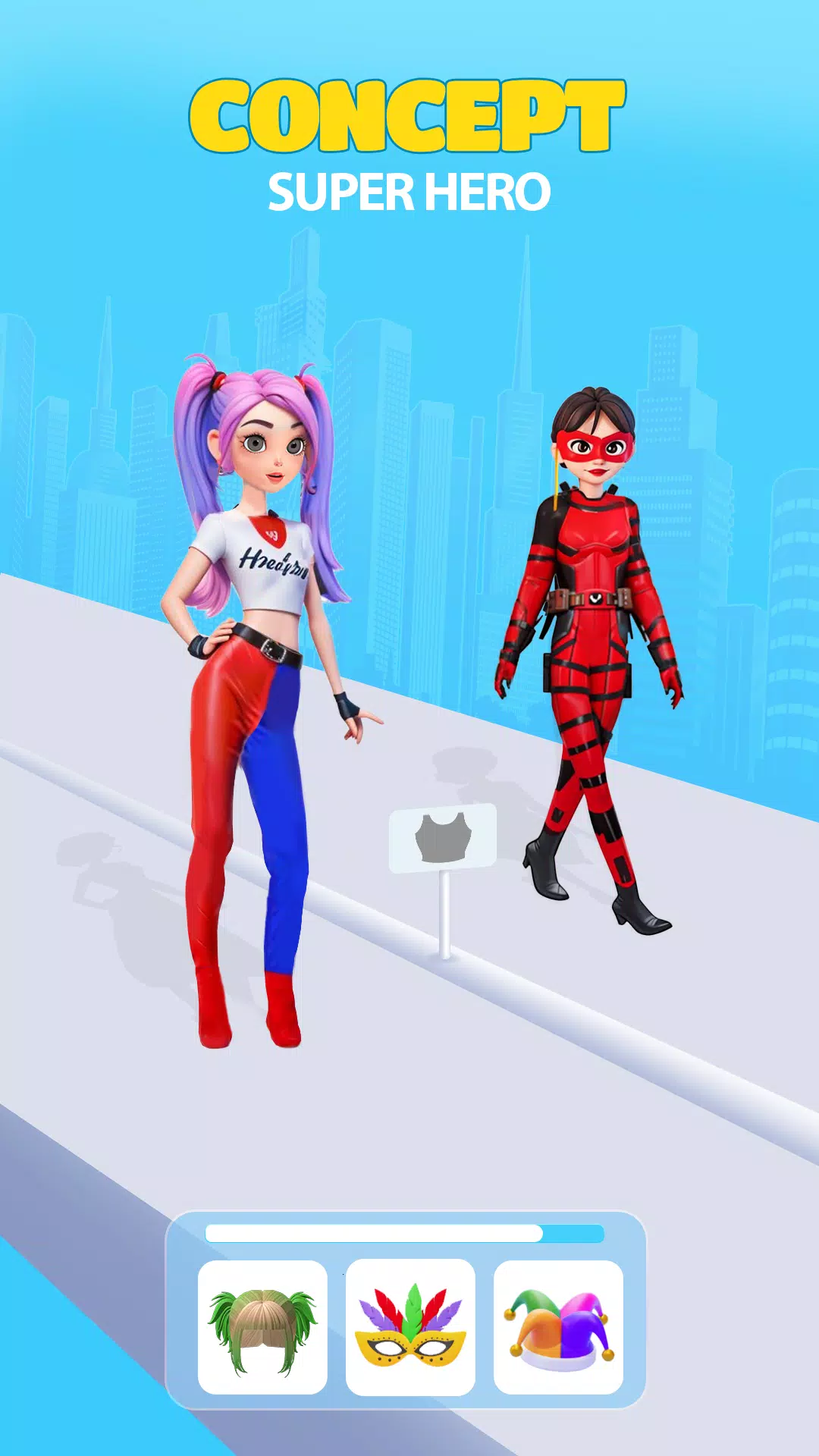 Rampwalk Fashion Game Captura de pantalla 0