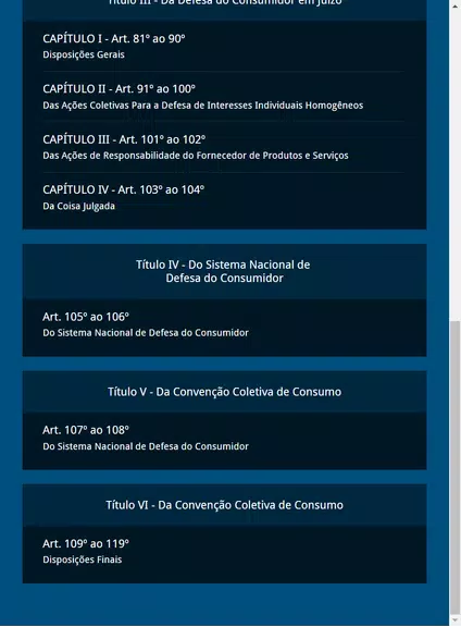 Código de Defesa do Consumidor スクリーンショット 0