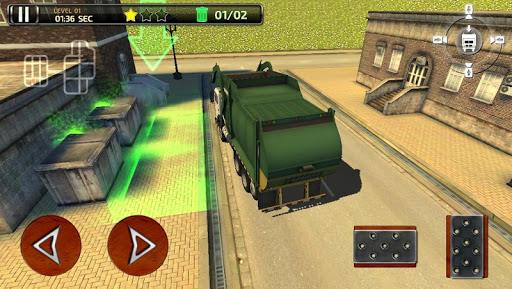 Garbage Truck Simulator 3D Racing Games 2017 Ảnh chụp màn hình 3