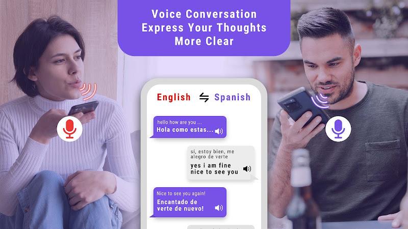 Translate Less with Text Voice Screenshot 1