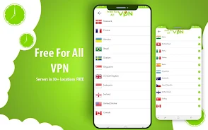 GreenVPN - SuperVPN Master ภาพหน้าจอ 1