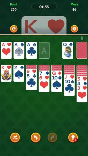 Big Card Solitaire Captura de tela 2