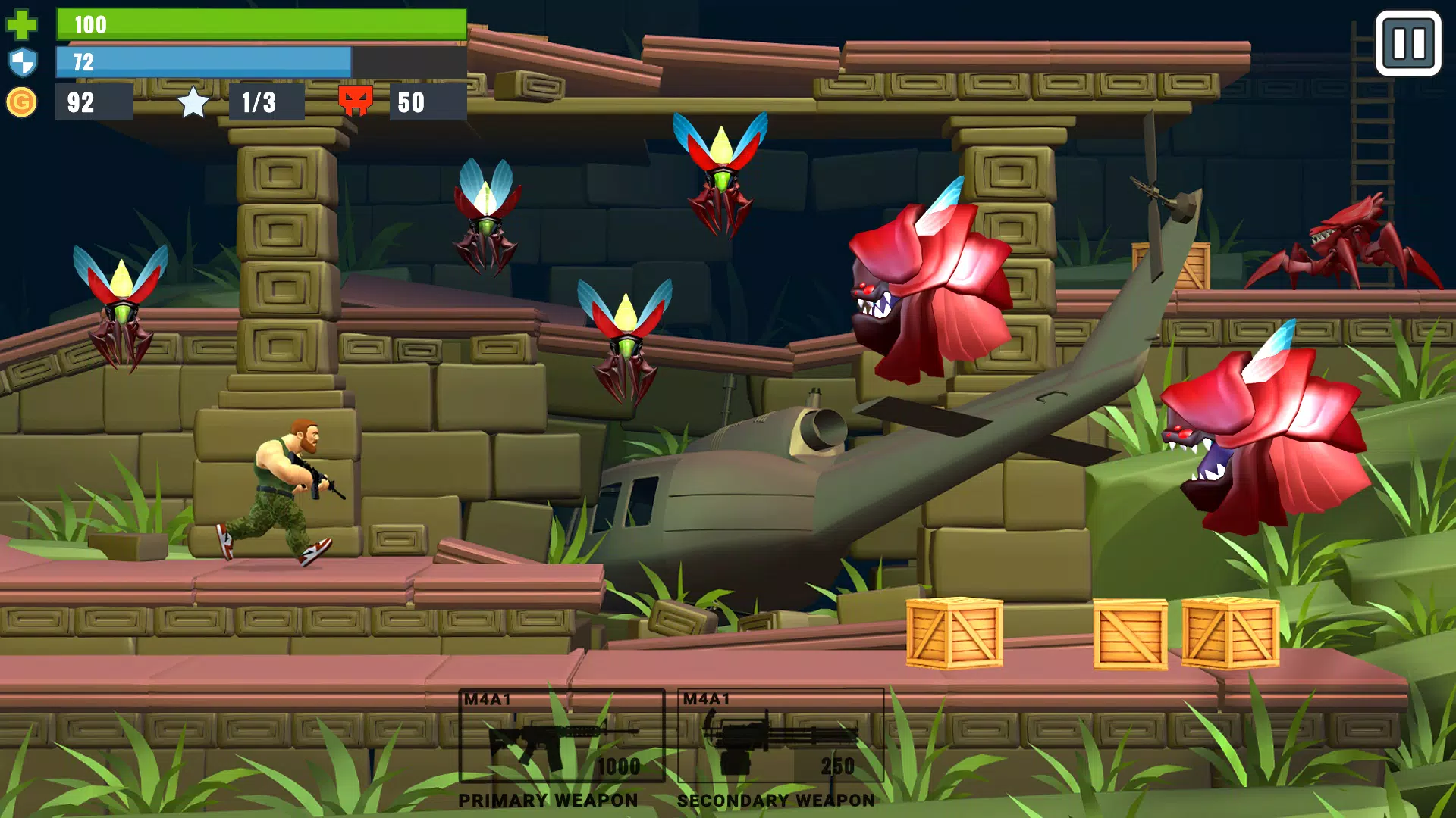 Metal Brother. 2D Offline Game应用截图第3张