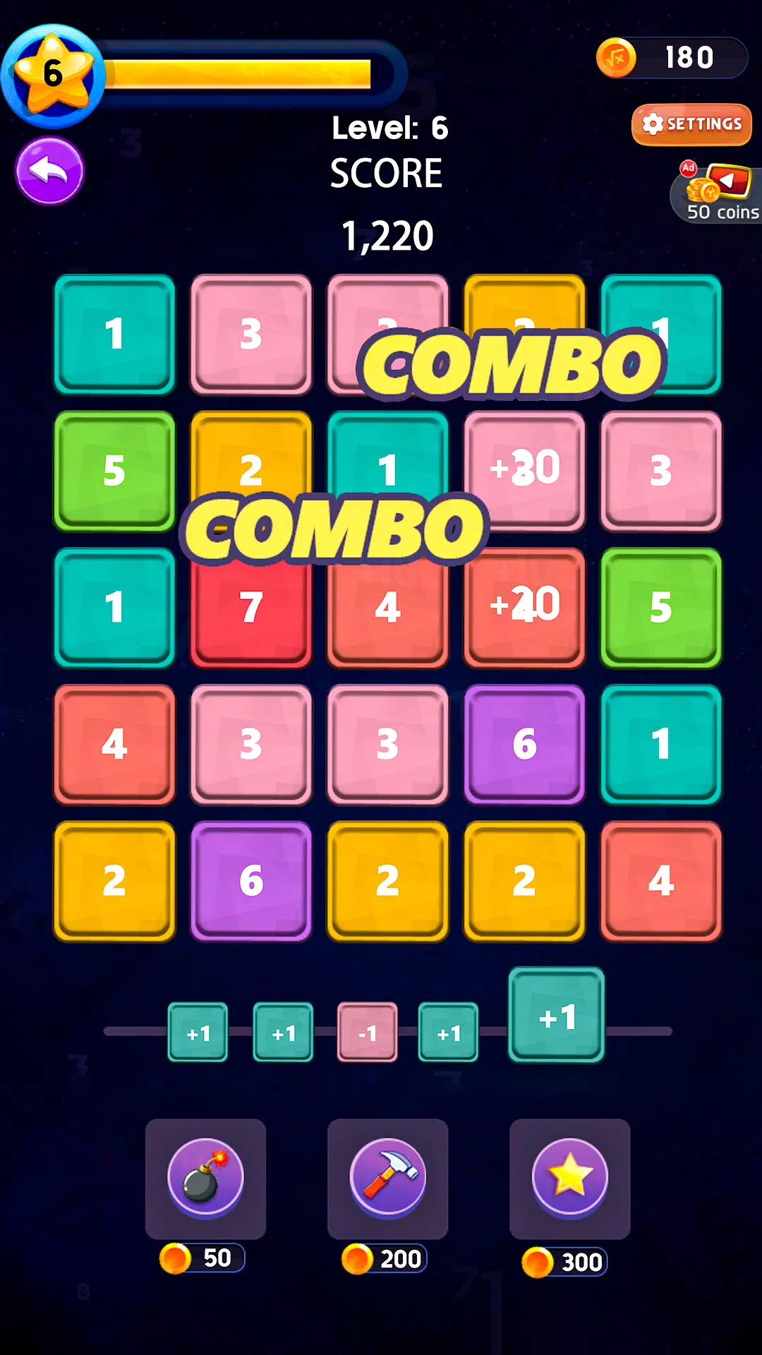 Number Merge Puzzle Match スクリーンショット 1