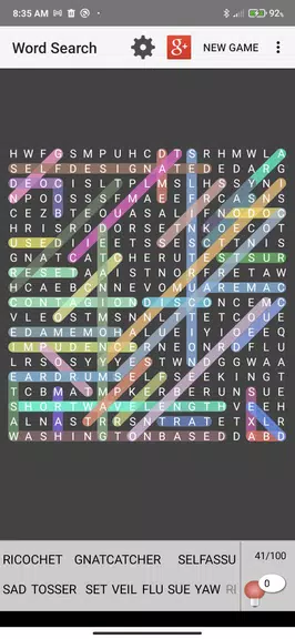 Word Search Puzzle應用截圖第2張