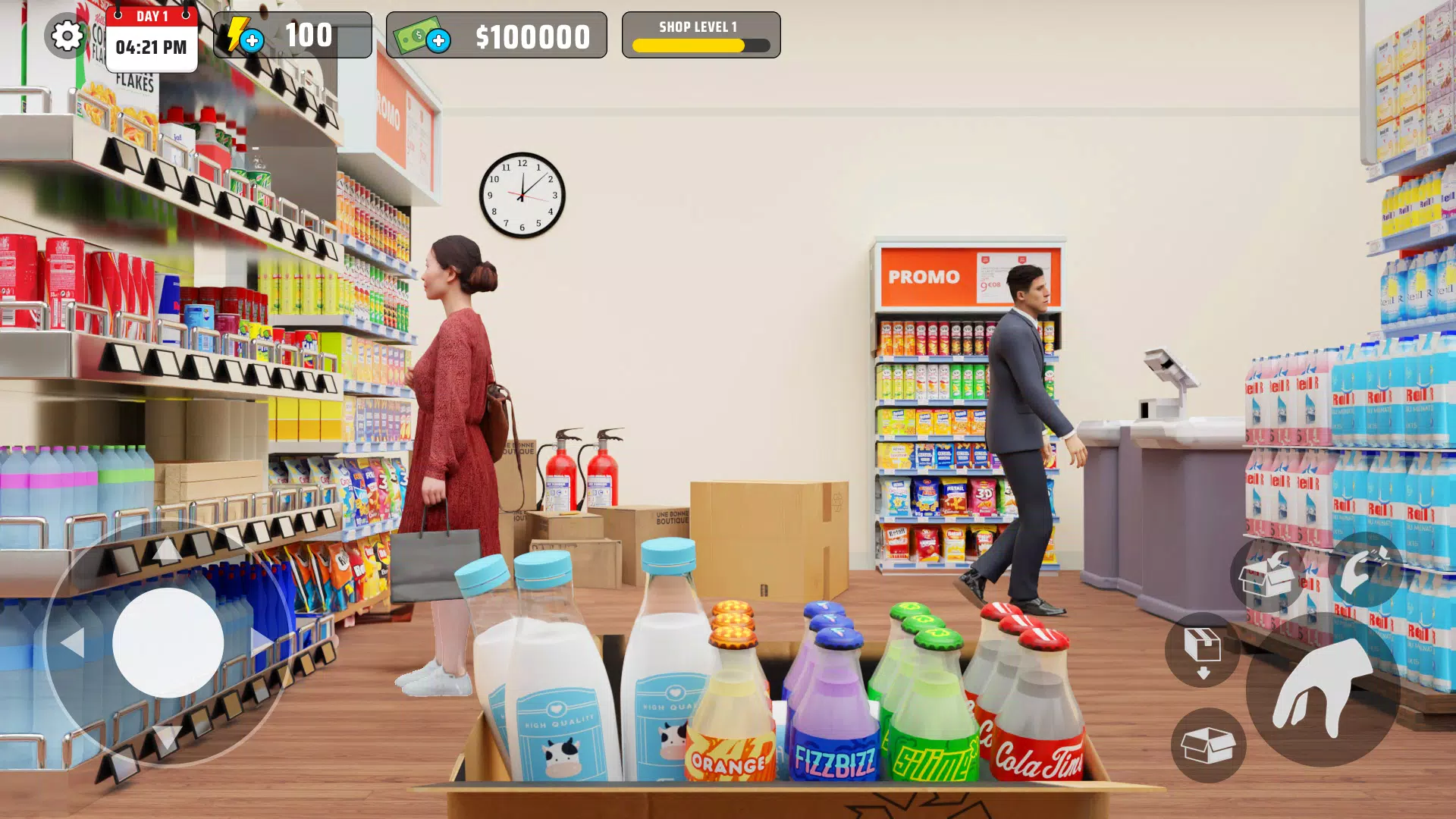 Supermarket Simulator City 3D Captura de tela 0