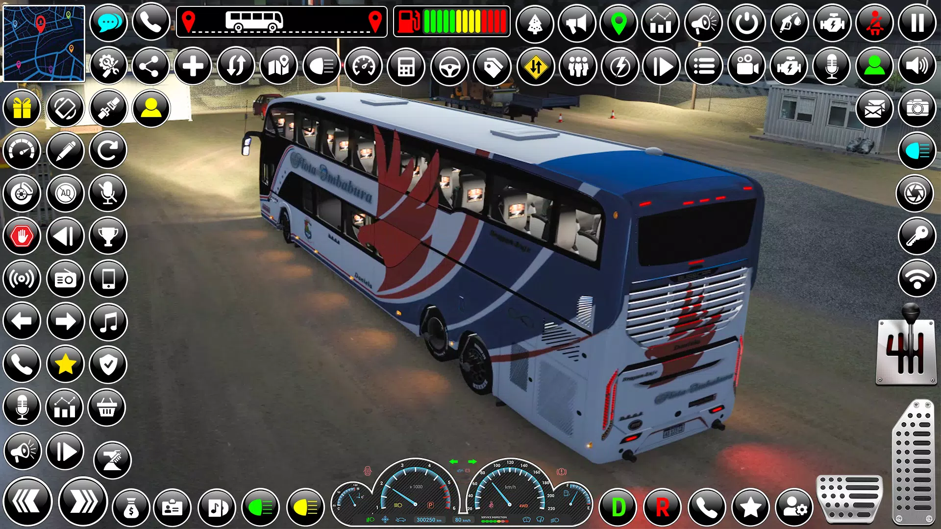 Euro Bus Simulator : Bus Games Capture d'écran 1
