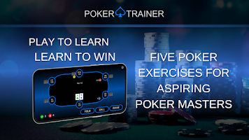 Poker Trainer - Learn poker Ảnh chụp màn hình 1