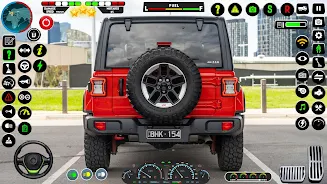 Offroad Jeep Driving:Jeep Game Captura de pantalla 3