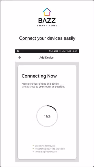 BAZZ Smart Home स्क्रीनशॉट 2