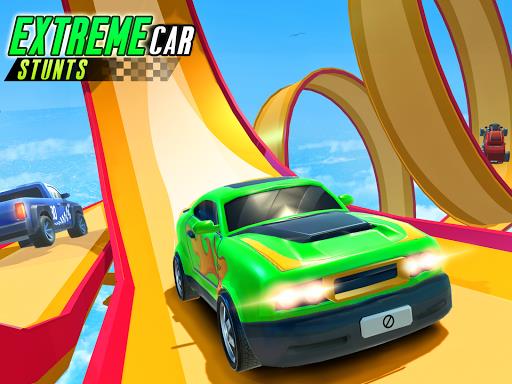 Hot Cars Fever-Car Stunt Races Ảnh chụp màn hình 2