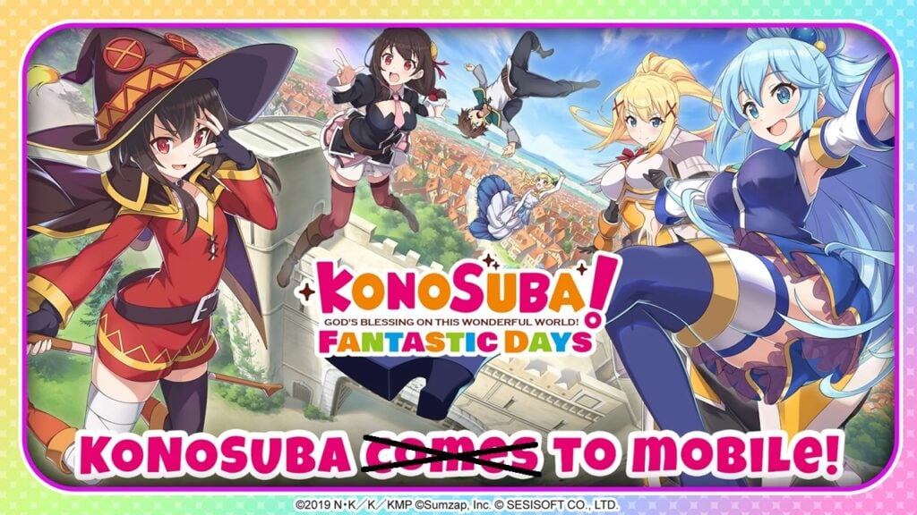 KonoSuba: Fantastic Days wird mit einer potenziellen Offline-Version heruntergefahren