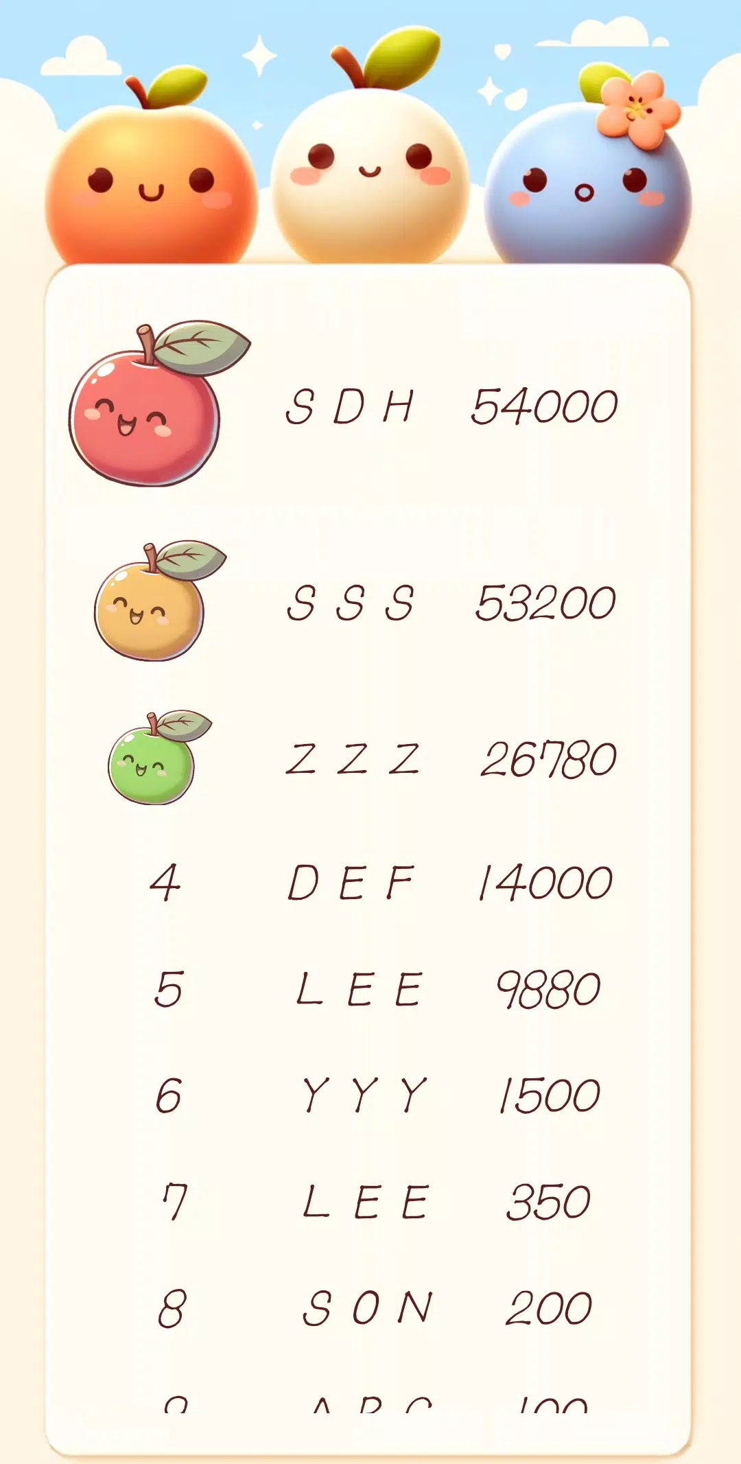 Frutie Frutie Скриншот 3