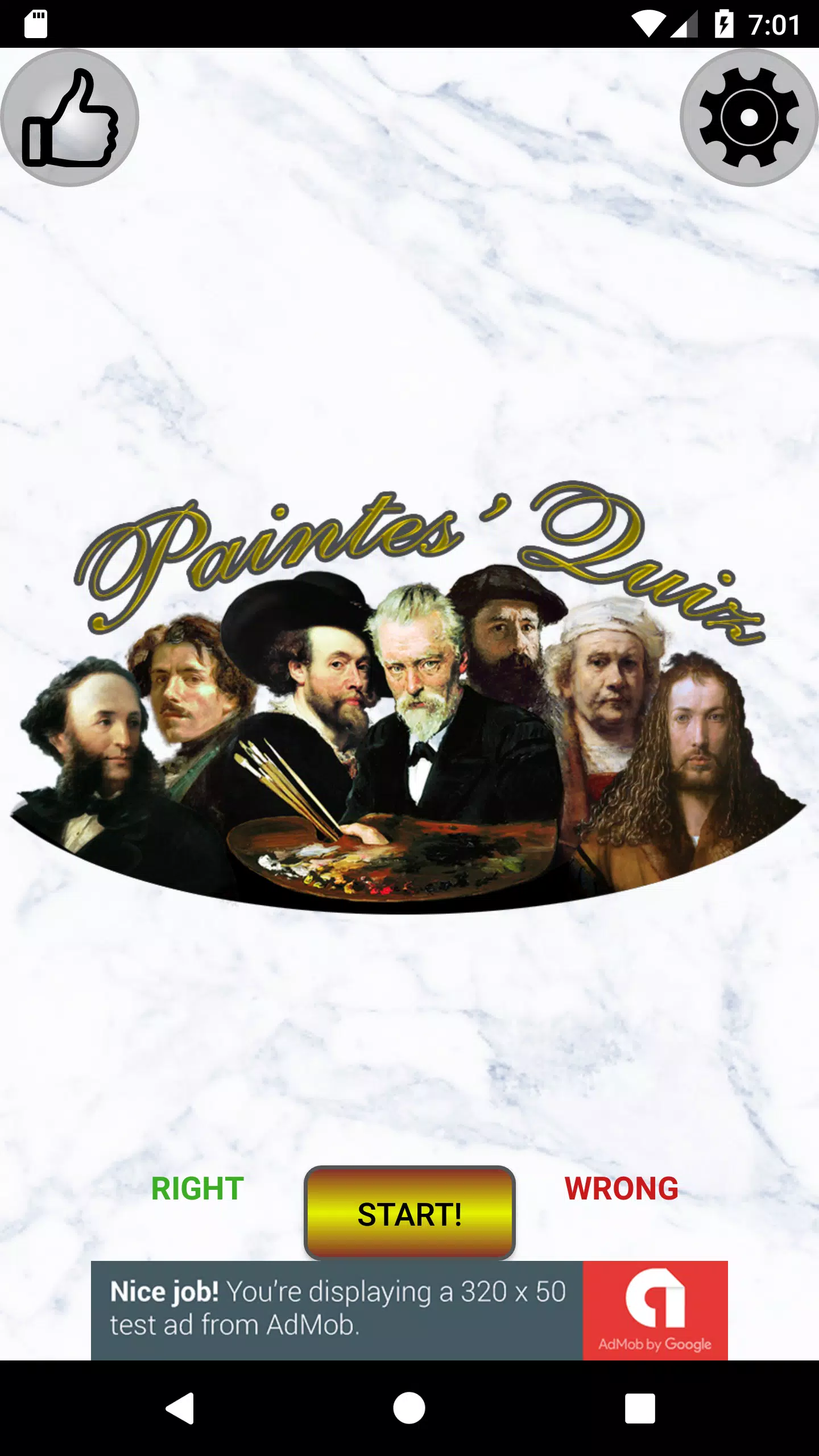 Painters Quiz スクリーンショット 0