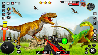 Animal Hunter:Dino Shooting স্ক্রিনশট 0