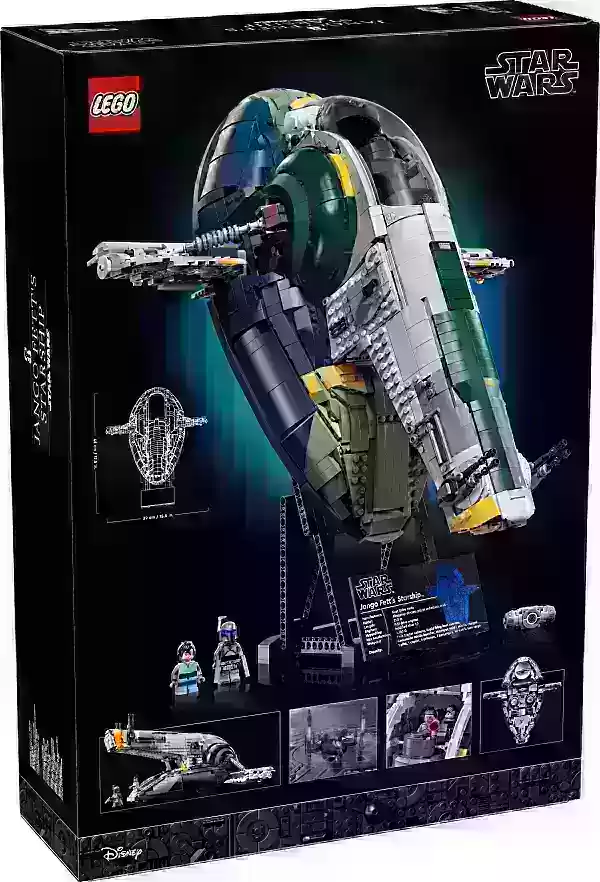 LEGO onthult het Starship van Jango Fett, New Star Wars Sets vóór mei de vierde