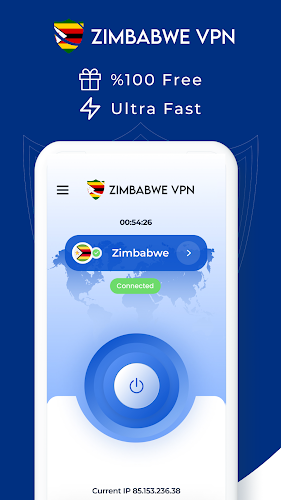 VPN Zimbabwe - Get Zimbabwe IP Captura de pantalla 2