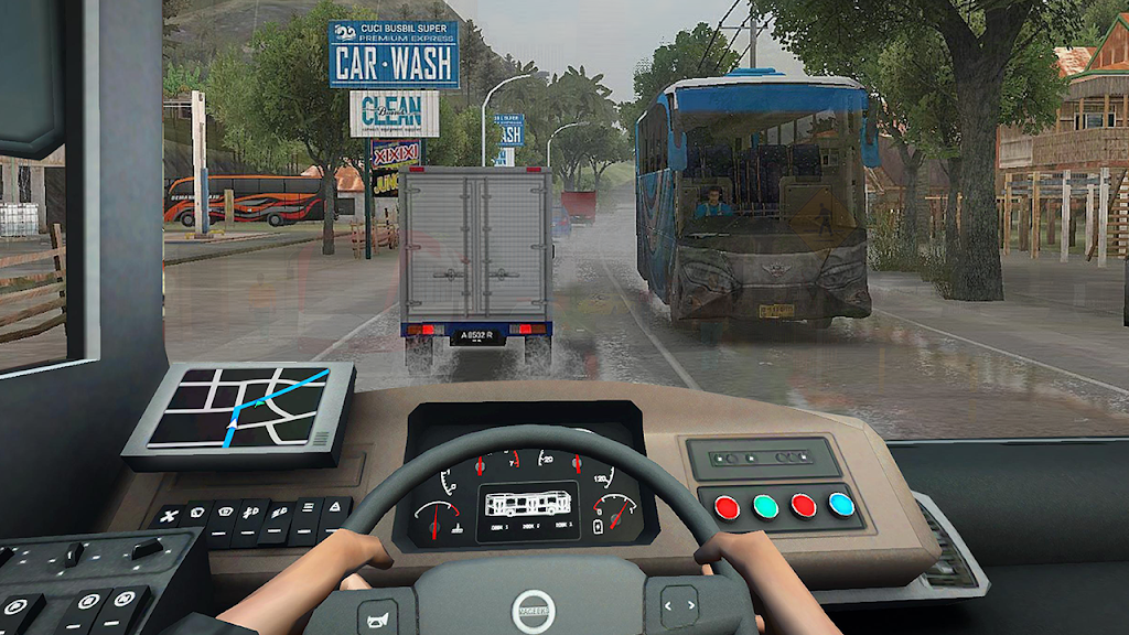 City Bus Driver Simulator 3d Captura de tela 2