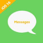 Messages iOS 17