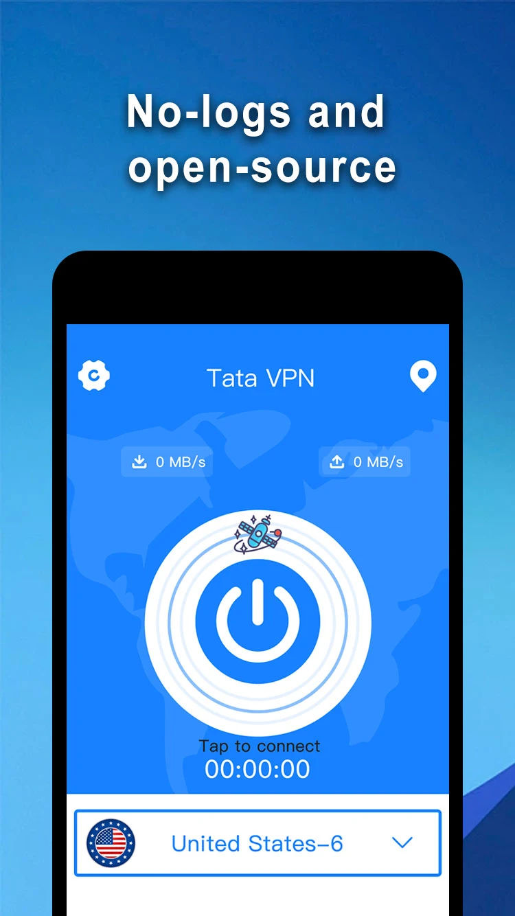 Tata VPN - Fast & Safe VPN スクリーンショット 1