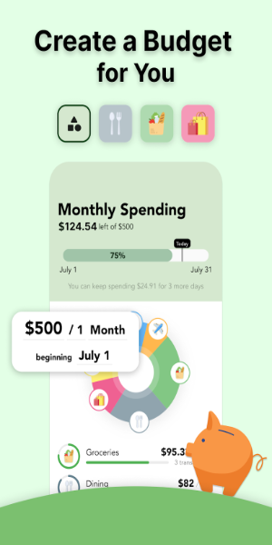 Cashew—Expense Budget Tracker Ekran Görüntüsü 0