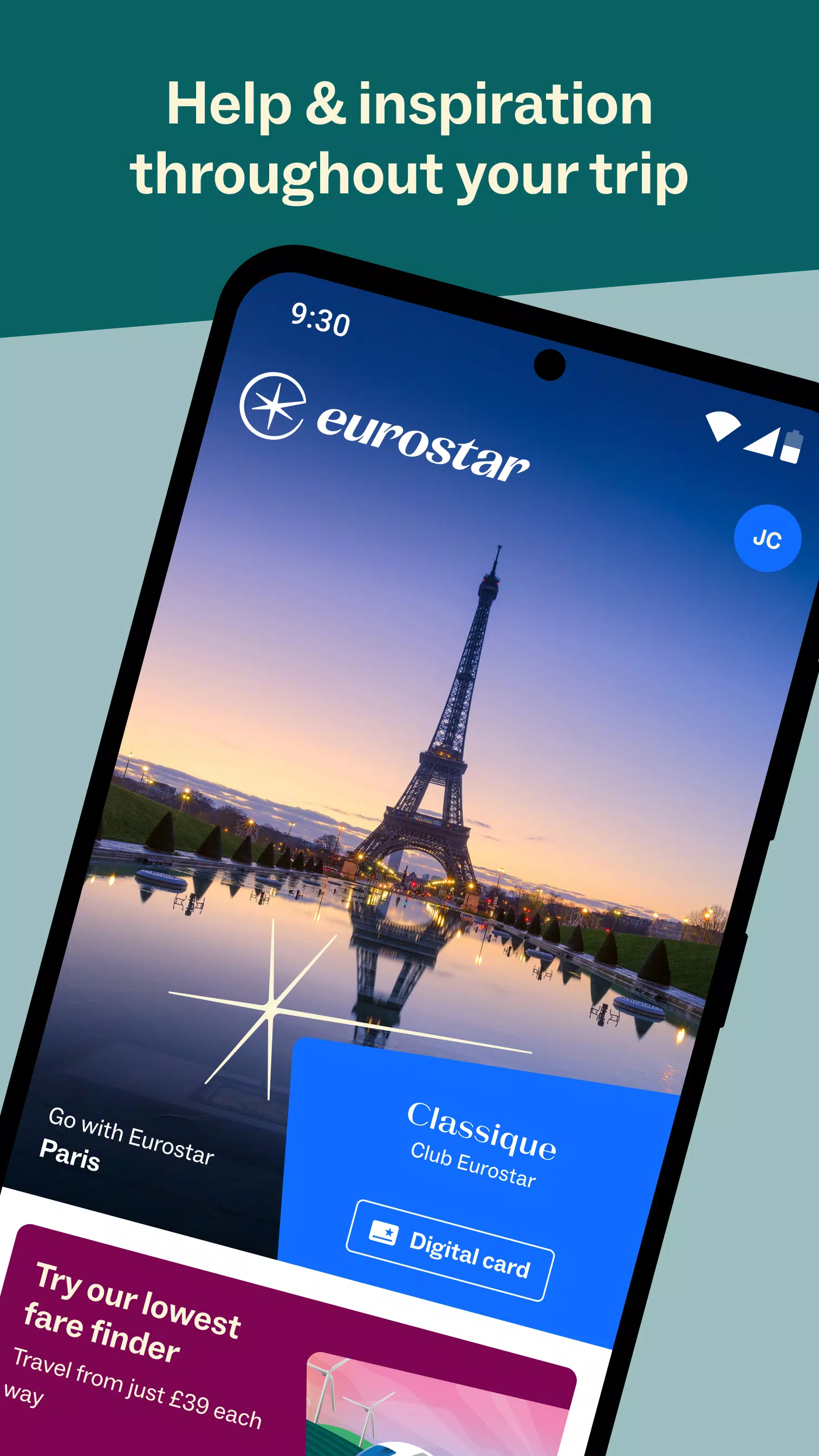 Eurostar Trains スクリーンショット 1