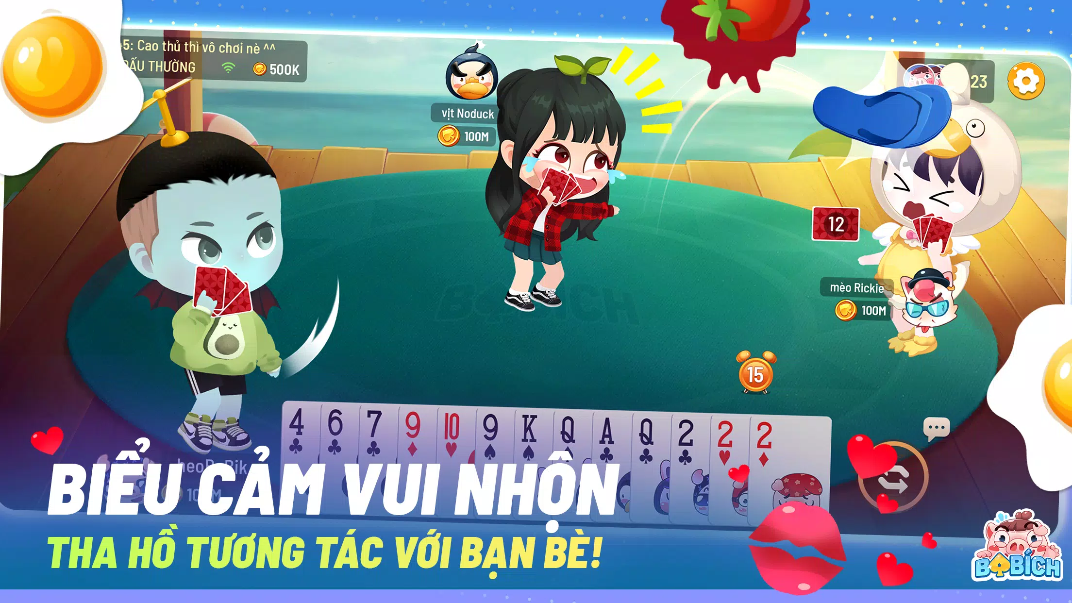 Ba Bich - Tien Len Mien Nam Скриншот 3