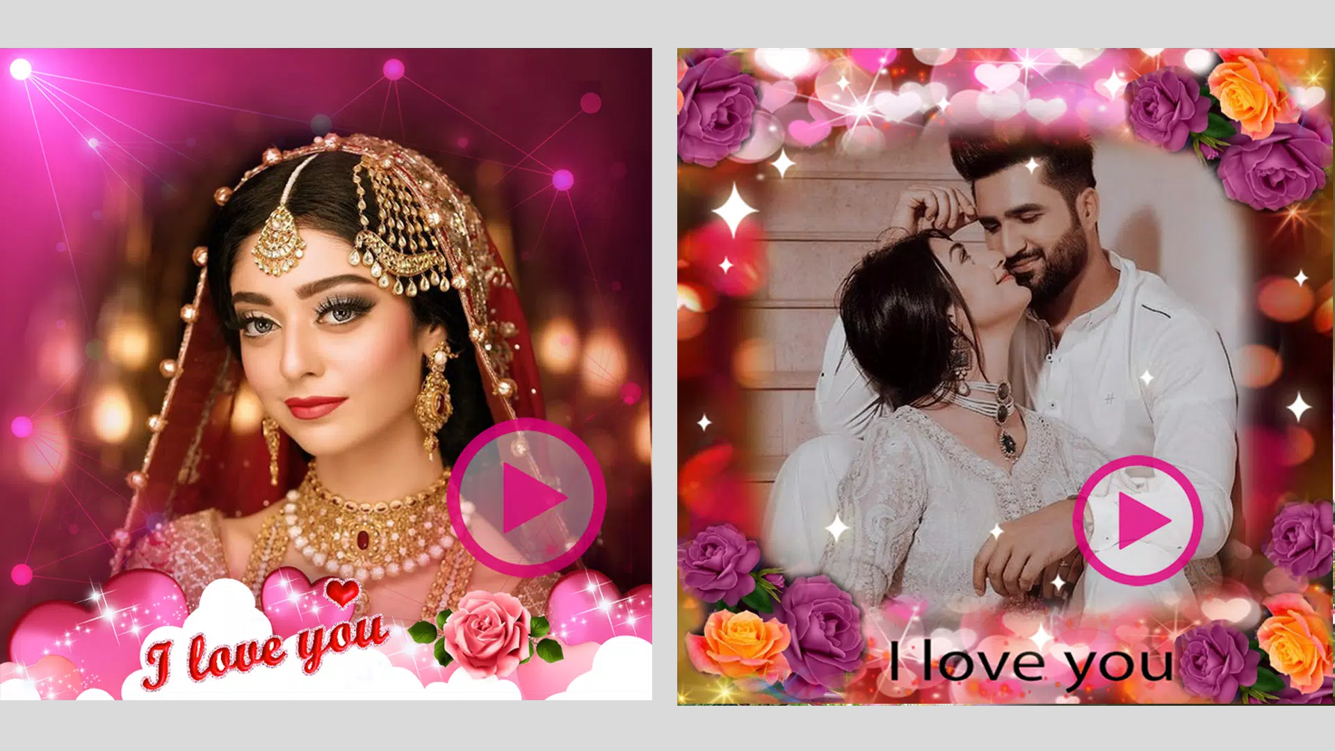 Love Flower Video Maker スクリーンショット 2