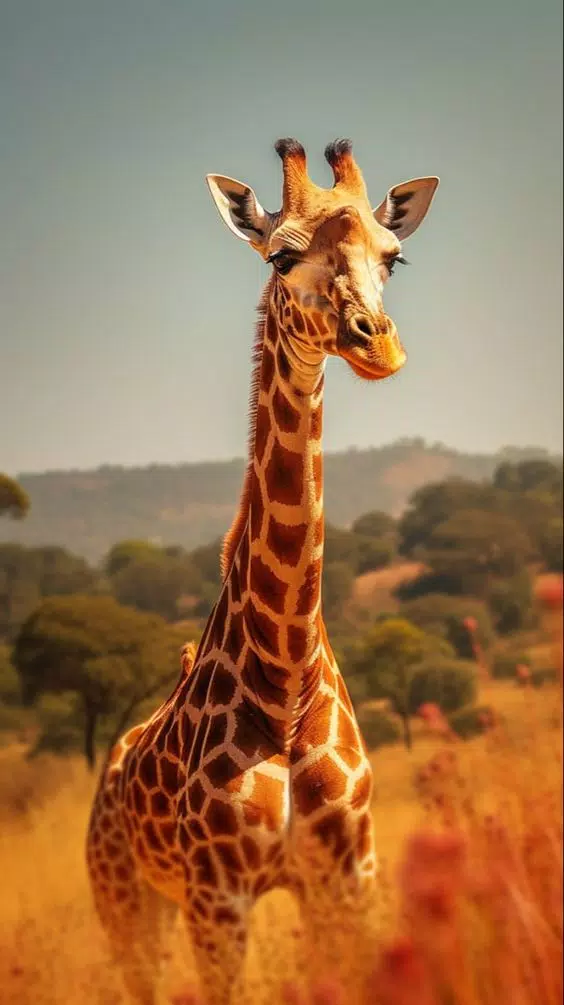 Giraffe Wallpaper HD Capture d'écran 0