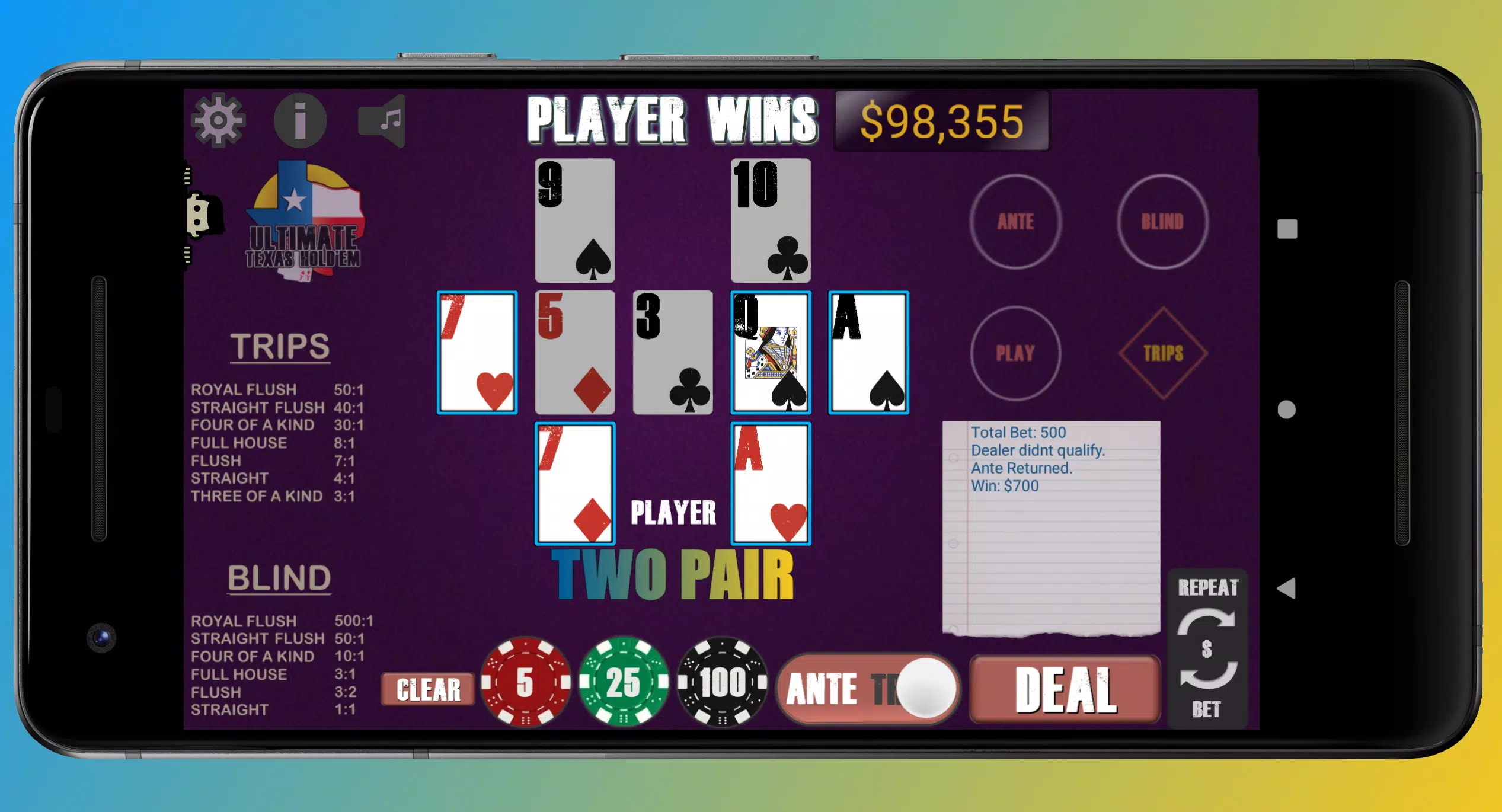 Texas Ultimate Holdem Captura de pantalla 2