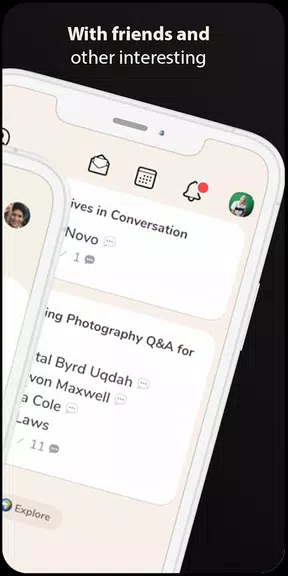 Schermata Clubhouse Drop-in audio chat android Guide 2