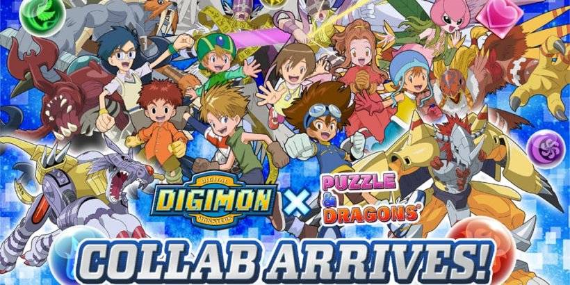 Ang Puzzle & Dragons ay nagpapakilala ng bagong nilalaman mula sa Digimon Adventure na nagdadala ng mga eksklusibong piitan