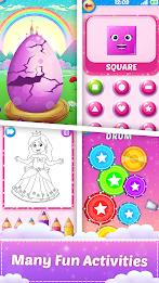 Princess Baby Phone Kids Game Tangkapan skrin 2