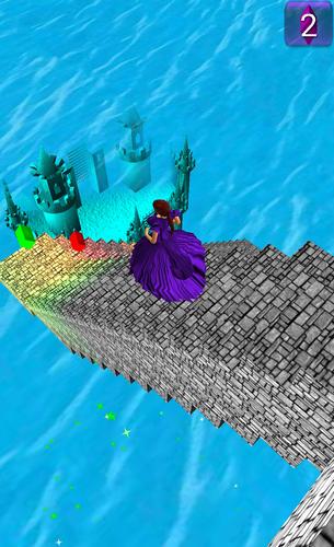 Schermata Cinderella 3D. Road to Castle. 0