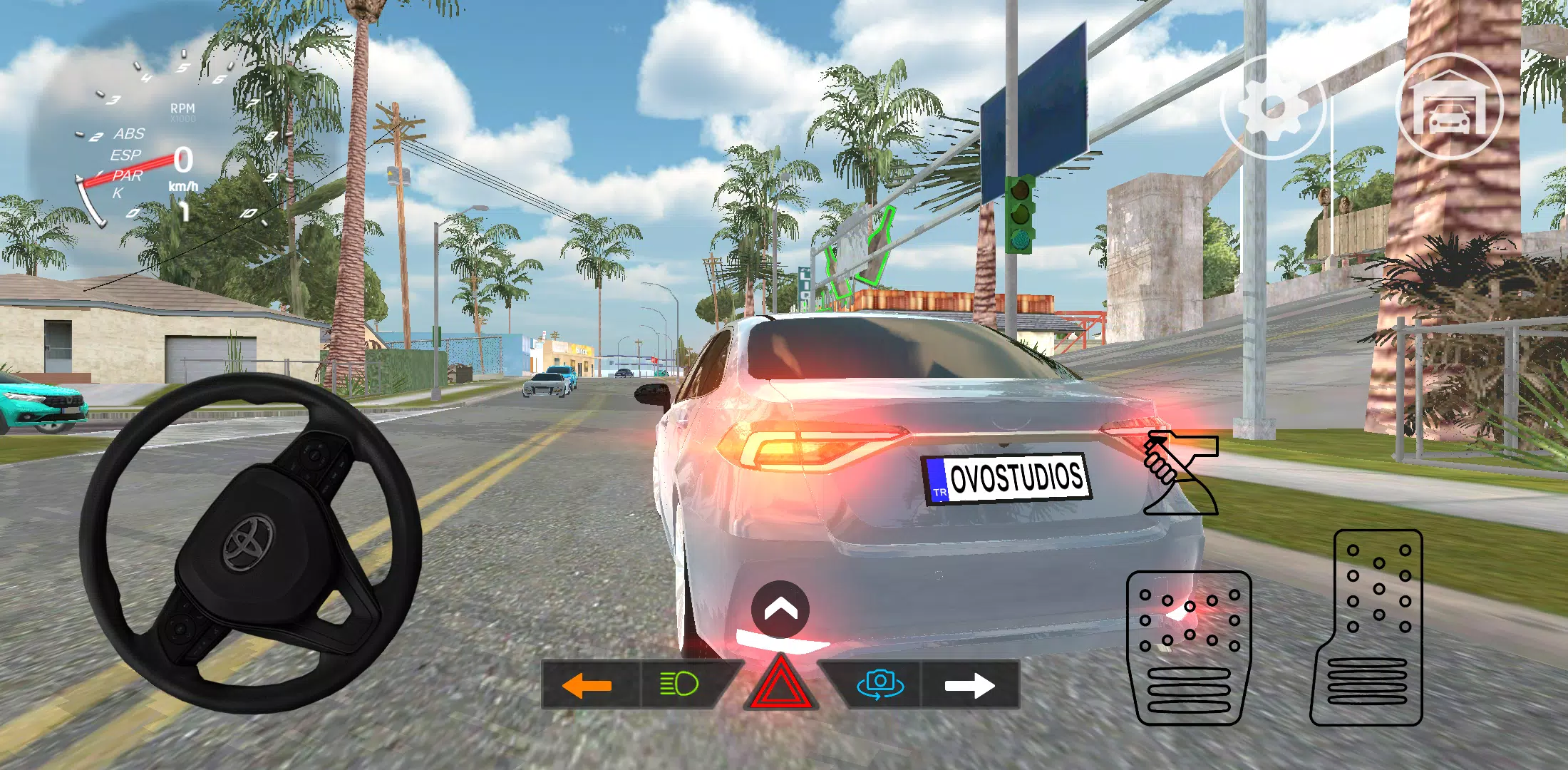 Corolla Drift & Park Simulator স্ক্রিনশট 0