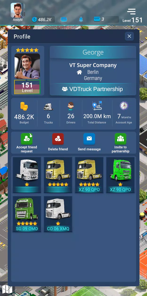 Virtual Truck Manager 3 Captura de pantalla 2