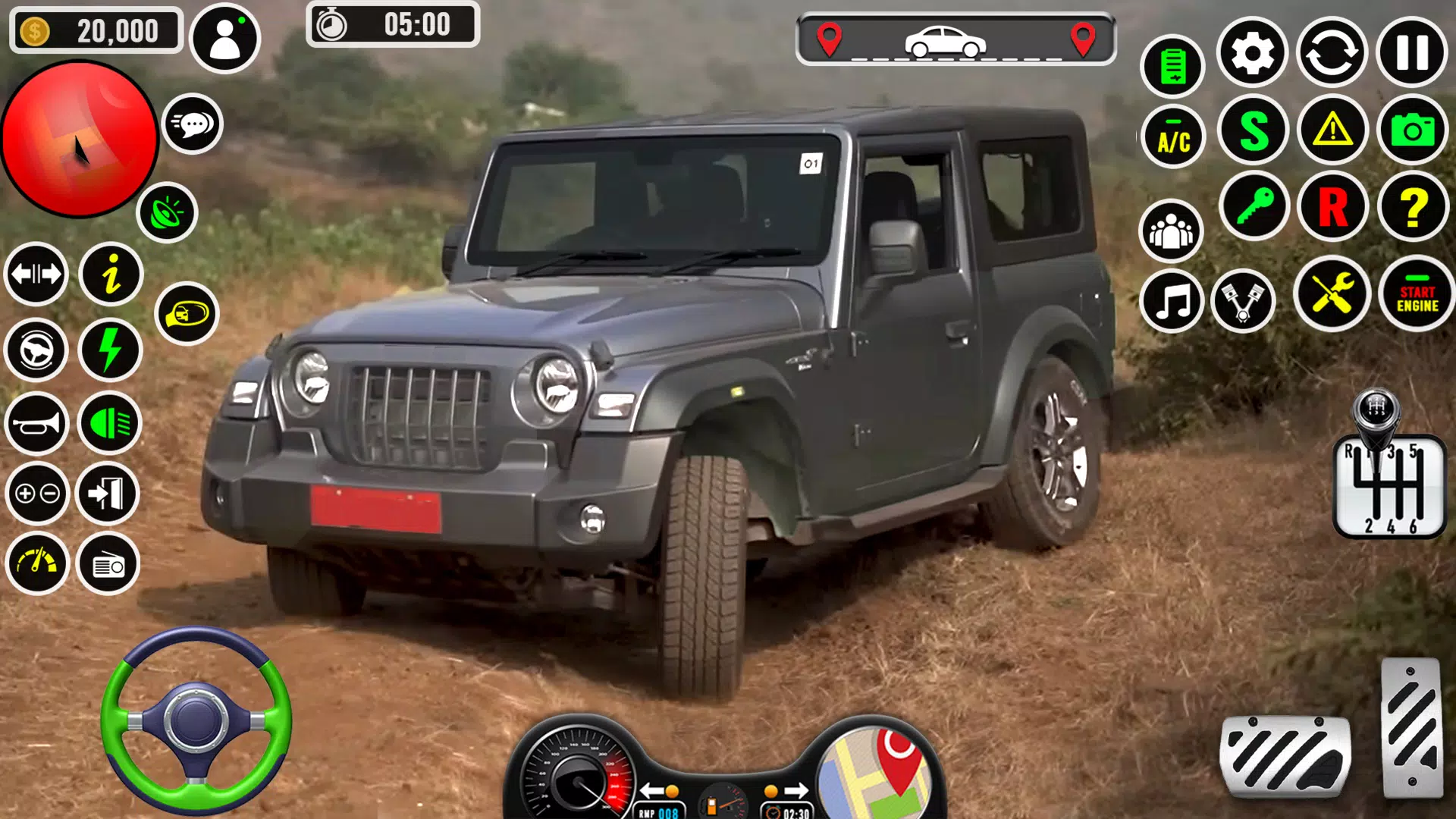 Jeep Driving Game: SUV Jeep ဖန်သားပြင်ဓာတ်ပုံ 3