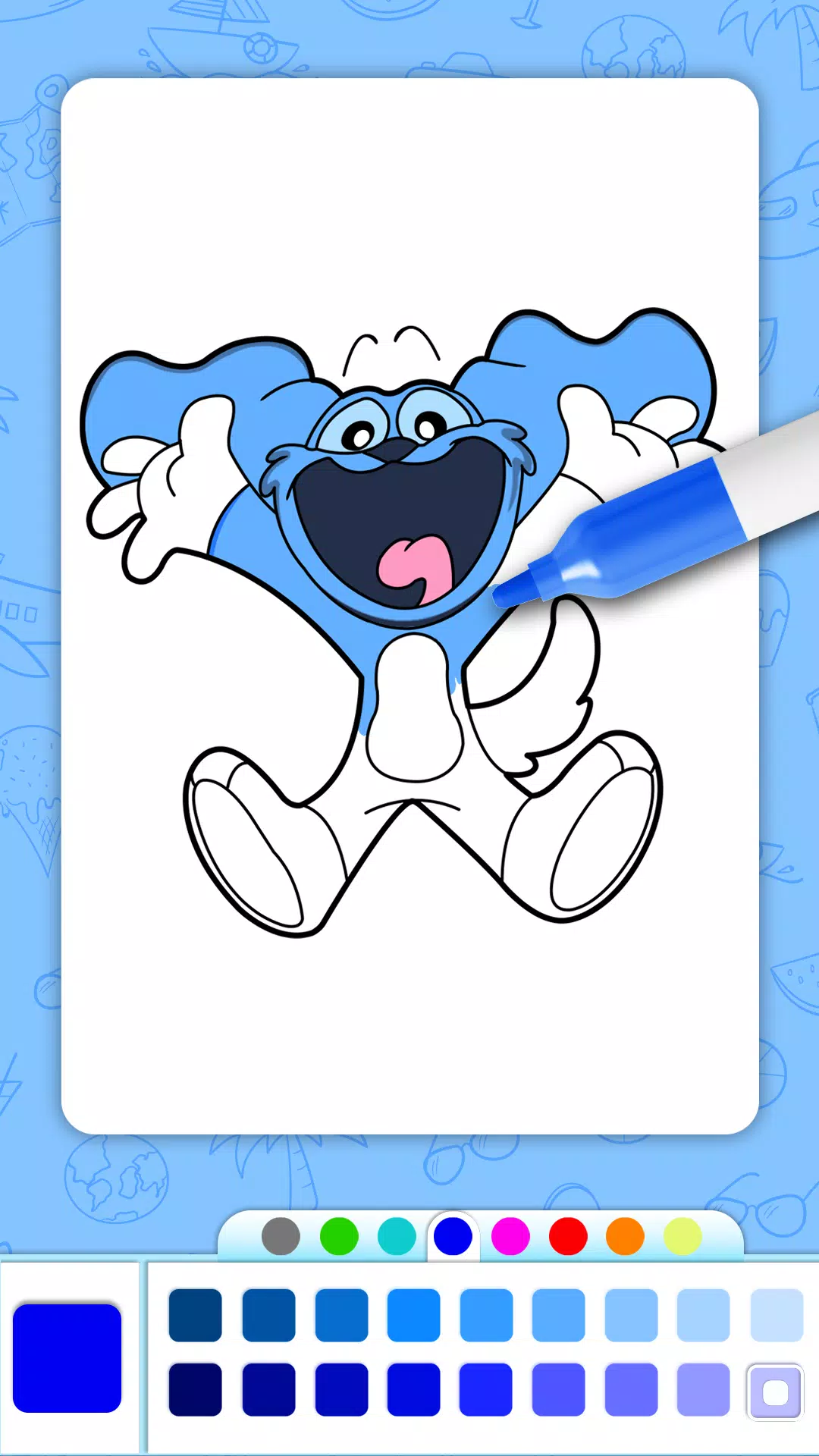 Amusing Coloring: Draw Color Captura de pantalla 1