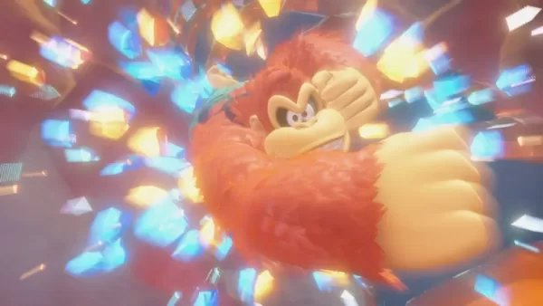 Game Loades မတိုင်မီကပန်ကာဖြင့်ဒုတ်မှ Decoded DownKey Kong Banana Secret Banana အက်ခရာစာလုံး