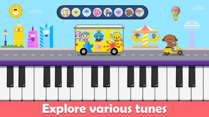 Baby Piano Kids Music Games স্ক্রিনশট 0